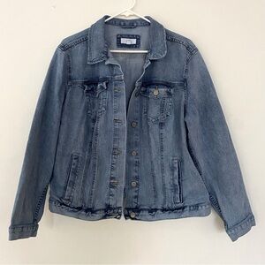 LOfT Light Denim Jean Jacket Size 18